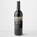 Search for 30th birthday wine labels Glitter