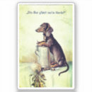 Recherche de chien vintage autocollants Drôle