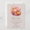 Search for pumpkin bridal shower invitations Boho