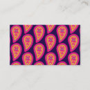 Search for paisley business cards Elegant