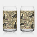 Search for black cats beer glasses Cat lover