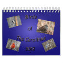Search for north carolina calendars Birds