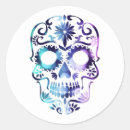 Recherche de skull sticks autocollants Heureux halloween
