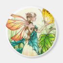 Recherche de fée verte magnets Papillon