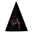 Search for black paper party hats Modern