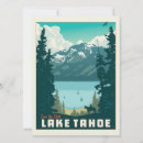 Search for lake tahoe invitations Vintage