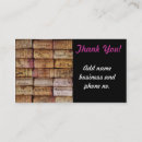Search for cork business cards Bottle
