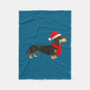 Search for dachshund christmas blankets Funny