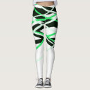 Search for black and green stripe leggings Trendy