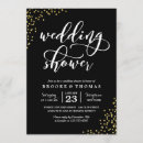 Search for confetti wedding invitations Black
