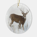 Search for whitetail deer ornaments Buck