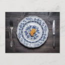 Recherche de festin de cartes postales Dîner