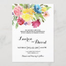Search for multicolor wedding invitations Watercolor
