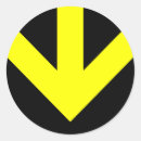 Recherche de directionnel autocollants Symbole