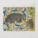 Recherche de sangliers cartes postales Vintage