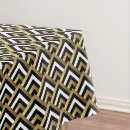 Search for black gold art deco tablecloths Modern