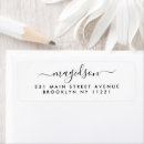 Search for hand written return address labels Minimalist