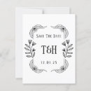 Recherche de monogrammes cartes postales Enregistrer la date