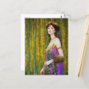Recherche de portrait klimt cartes postales Coloré