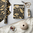 Search for gold leaf wrapping paper Vintage