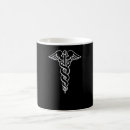 Search for nursing symbol mugs Caduceus