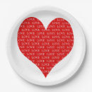 Search for valentines day paper plates Happy valentine's day