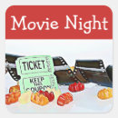 Search for movie theatre stickers Birthday