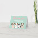 Recherche de puppy thank you cards Chien