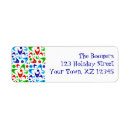 Search for happy chanukah return address labels Xmas