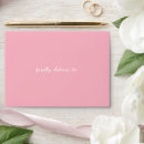 Search for pink wedding envelopes Elegant