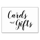 Recherche de table cards Réception