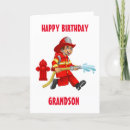 Recherche de fireman vœux cartes Dessin