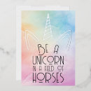 Recherche de licorne kawaii vœux cartes Mignon