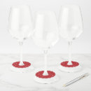 Search for christmas tree wine charms Red