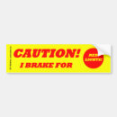 Search for anti tailgating bumper stickers Safety