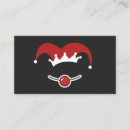 Search for magician business cards Clown