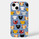 Recherche de félin iphone coques Bleu