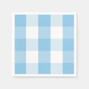 Search for light blue gingham napkins Mother to be