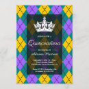 Search for mardi gras quinceanera invitations Elegant