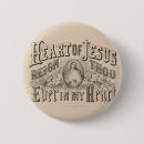 Search for sacred heart buttons Jesus