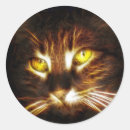 Search for glowing eyes stickers Cat
