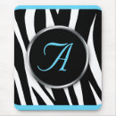 Search for zebra blue mousepads Animal