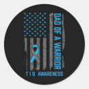 Search for 1 dad stickers Diabetic