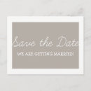 Search for fun save the date postcards Typography