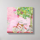 Search for bicycle canvas prints Flowers