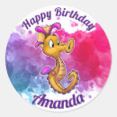 Search for seahorse stickers Birthday