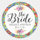 Search for paisley wedding stickers White