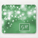 Recherche de monogramme v tapis souris Vert