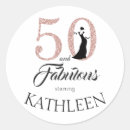 Search for fabulous and 50 stickers 50th birthday