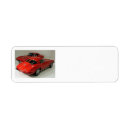 Search for racing car return address labels Classic